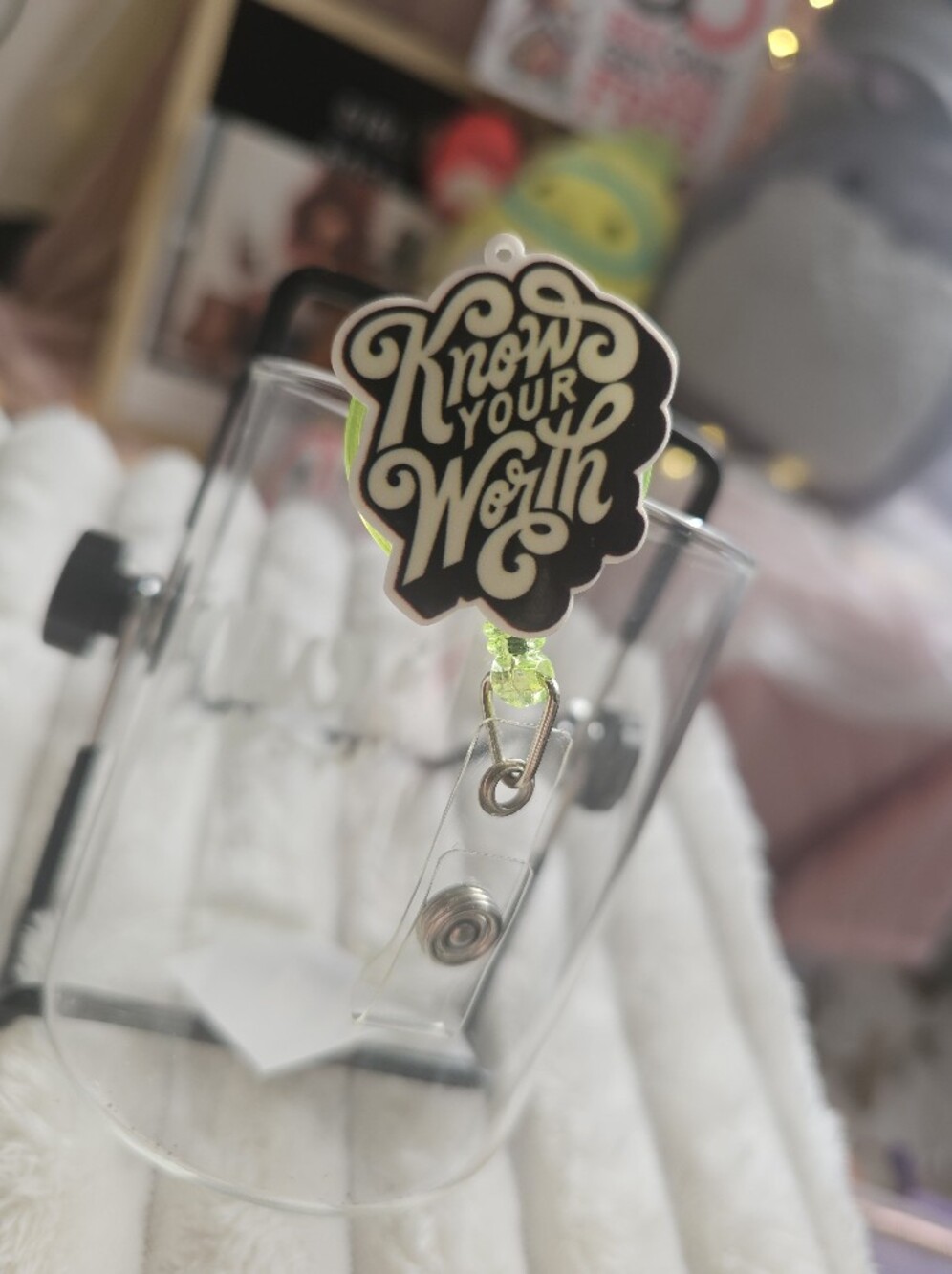 Adorable Badge Reel Clip